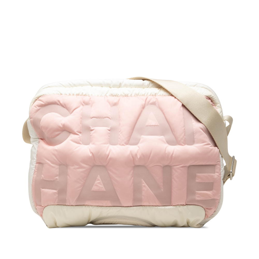 Pre-Loved Chanel CC Nylon Doudoune Crossbody